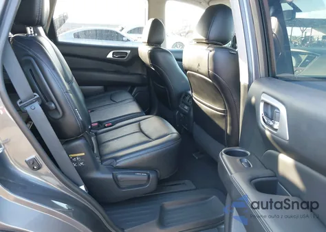 2019 Nissan Pathfinder Platinum z USA, uszkodzony, nr VIN 5N1DR2MN5KC650125